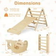 thumbnail image 3 of Gymax 7-in-1 Indoor Climbing Toys for Toddlers w/ Reversible Ramp Sea Lion Rocker, 3 of 10