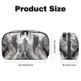 thumbnail image 5 of Pray USB Organizer Charger Pouch Charger Organizer Travel Case Small Box Organizer Storage Container Waterproof Oxford Cloth Electronics Accessories Storage Case 5.9x9.44x3.14 in, 5 of 6