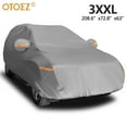 thumbnail image 2 of OTOEZ 17FT 5 Layers Car Cover Heavy Duty Waterproof Outdoor UV Snow Rain Dust Protector, 2 of 6