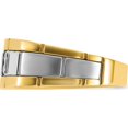 thumbnail image 2 of 10K Two-Tone Ibgoodman Men's Cr. Sapphire And Diamond Complete Ringsize 10 - Jbsp, 2 of 5