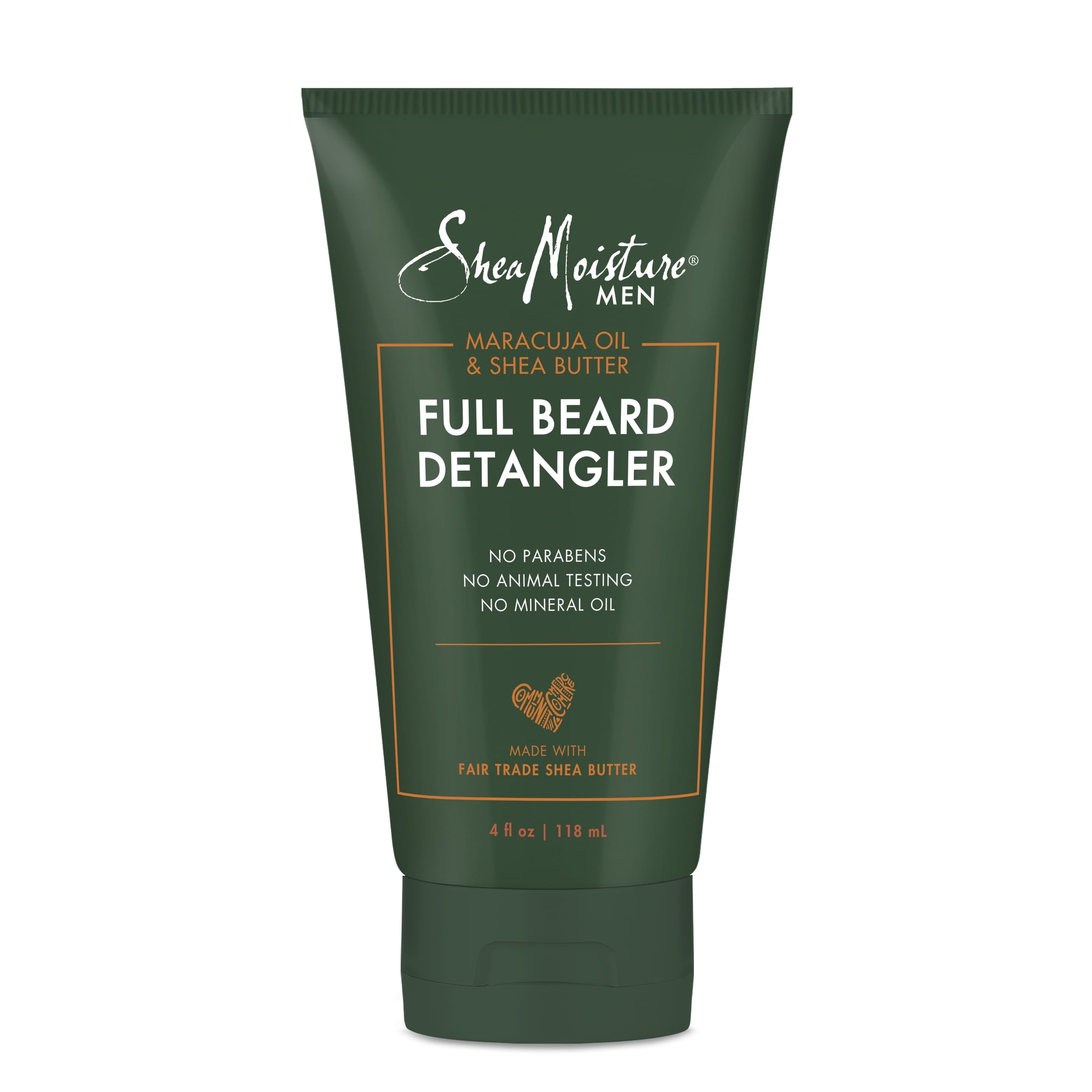 SheaMoisture Men's Full Beard Detangler Maracuja Oil and Shea Butter 4 oz