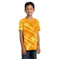 thumbnail image 4 of Port & Company Youth Tiger Stripe Tie Dye Tee-S (Gold), 4 of 6