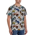 thumbnail image 5 of Rocae Color Tractor for Men's Moisture-Wicking Crew Tee - T-Shirt for Sports, Outdoor Activities, and Casual WearLarge, 5 of 9