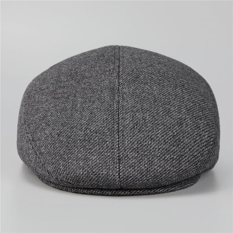 Autumn and winter men's peaked cap thickened ear protection old