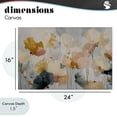 thumbnail image 4 of Stupell Industries Contemporary Abstract Brushed Petals Canvas Art, 24 x 16, by Jacky Ngan, 4 of 8