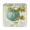 thumbnail image 3 of Certified International Autumn Harvest Set Square Canape/Luncheon Plates, Set Of 4, Small, 3 of 5