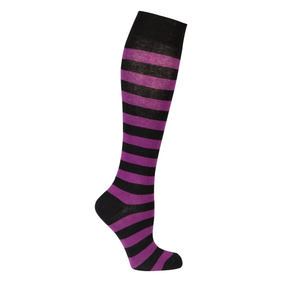 Plum Stripe Socks