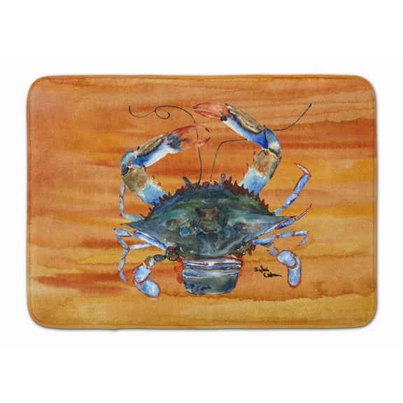 Crab Machine Washable Memory Foam Mat