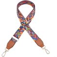 thumbnail image 1 of ORUYROP Umily Femmes Filles Large Sangle de Remplacement Style Guitare Multicolore Toile Bandoulière pour Sacs à Main, 1 of 6