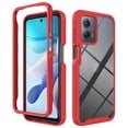 thumbnail image 1 of Clear Case for Motorola Moto G 5G 2023/Moto G Power 2023,Rugged Transparent Clear Back Shell Shockproof Flexible Bumper Scratch-Resistant Non-Yellowing Case, Black, 1 of 5
