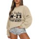 thumbnail image 1 of Gibobby Sudadera oversize mujer Sudadera delgada y ligera con gráficos divertidos de manga larga para mujer(Beige,G), 1 of 3