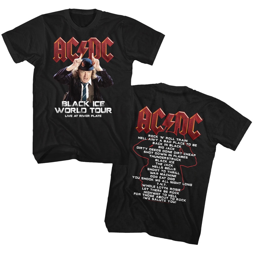 AC/DC Black Ice Black T-Shirt - Walmart.com