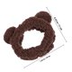 thumbnail image 5 of AURARMLET Para El Con De Orejas De Oso En Tela Café Para Uso Diario, 5 of 6