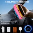 thumbnail image 2 of Dteck Magnetic Case for iPhone 14 Pro / iPhone 13 Pro,Shockproof TPU+PC Anti-Slip Compatible with Mag Safe Case Adjustable Kickstand Frosted Translucent Matte Phone Cover,Rose, 2 of 6