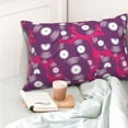 thumbnail image 4 of Salouo Vintage Vinyl Record Pattern Pillow Cases,1PC Pillow Covers with Envelope Closure Decorative Pillow Case for Bed Couch,Pillows Not Included-16"x24", 4 of 6