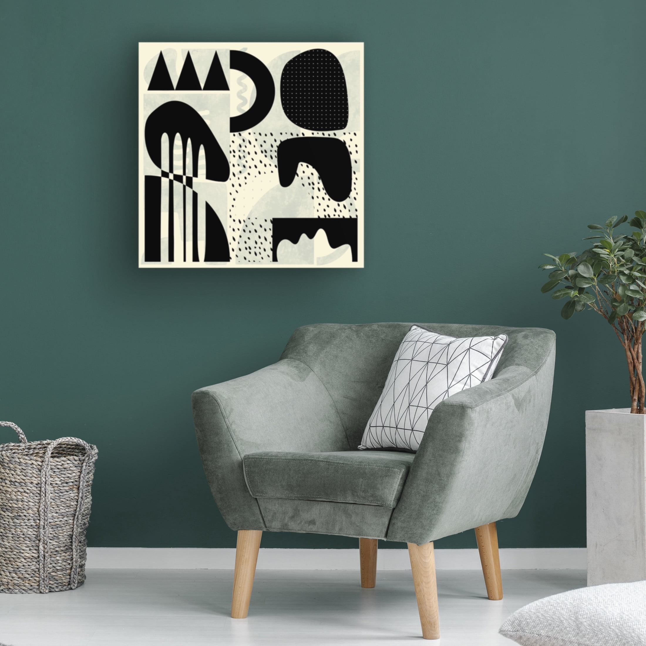 Trademark Fine Art Ana Rut Bre Quadrate Sw3 Canvas Wall Art