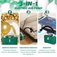 thumbnail image 2 of Bomba Eléctrica de Globos SINBEE 3 en 1 para Globos de Látex 260q, 2 of 7