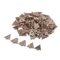 thumbnail image 3 of Colgantes Decorativos BLESIY 100x Árboles de Navidad Natural Adornos florales de madera, 3 of 8