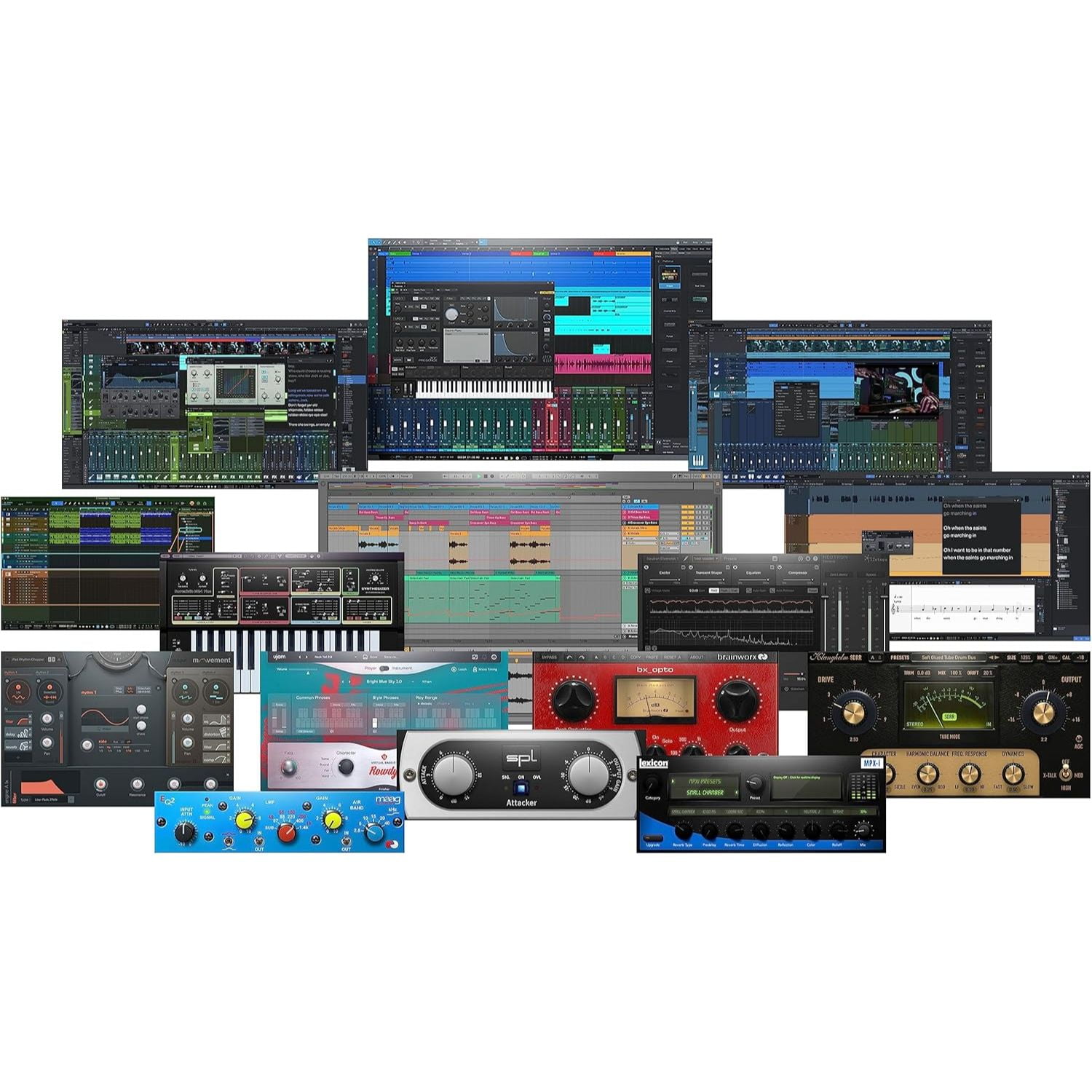 PreSonus AudioBox 96 25th Anniversary Studio Bundle – USB/MIDI Interface, Mic, Headphones & DAW