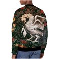 thumbnail image 3 of Hombres Casual Cuello Redondo 3D Impresión Digital Pullover Deportes Manga Larga Sudadera Tops Pompotops oipoqjl19072, 3 of 3