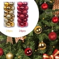 thumbnail image 4 of 48 bolas de Navidad de 3 cm/4 cm para colgar en el árbol, para festivales, bodas, aniversarios, hogar, 6 cm/8 cm, 4 of 5