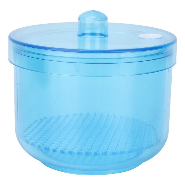 Nail Cleaning Box,Portable Nail Art Cleaning Manicure Cleaning Box Manicure Tool Cleaning Box High-Precision Functionality