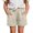 A07 Beige, variant on FASHOFT Boys Linen Shorts Summer Elastic Waist Casual Shorts for Boys with Pockets Black 5-6 Years
