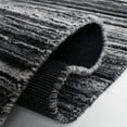 thumbnail image 5 of Safavieh Elements Albina Striped Polyester Area Rug, Black/Gray, 8' x 10', 5 of 11