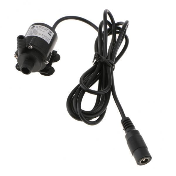 Bomba de sumergible de 2x 280L/H 4W bomba Solar ultrasilenciosa de combustión enchufe -para circulación de estanques de jardines de BLESIY Mini bomba de agua sumergible