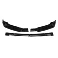thumbnail image 4 of For Infiniti G37 Sedan 2010-2013 Glossy Black Front Bumper Lip Body Kit Spoiler (3pcs/set), 4 of 11