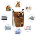 thumbnail image 4 of Fotbe Happy Fluffy Running Dog Cesto de Ropa con Asas, Cesto Impermeable de Gran Capacidad, Bolsa de Lavado para Dormitorio, Cesto de Ropa con Ruedas y Asas-Small, 4 of 6