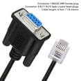 thumbnail image 4 of Cable RS232 DB9Pin Hembra A RJ11 RJ12, 5.9 Pies Profesional De Alto Rendimiento RS232 DB9Pin Hembra A RJ11 RJ12 Adaptador Transmisión De Señal Estable Para Red, 4 of 7