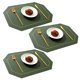 thumbnail image 1 of Manteles individuales lavables para interiores y exteriores para mesa de comedor, manteles duraderos, 1 of 6