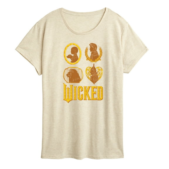 Wicked: Part 2 -  Dorthy And Friends Logo - Women's Short Sleeve Graphic T-Shirt