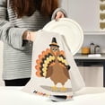 thumbnail image 6 of Dreamtimes Thanksgiving Funny Turkey Pilgrim HatKitchen Dish Towel Set,Drying Kitchen Towels Tea Towels Gift Set for Drying Cleaning Cooking Baking 1Pcs, 6 of 7