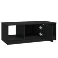 thumbnail image 3 of vidaXL Coffee Table Black 102x50x36 cm Engineered Wood, 3 of 5