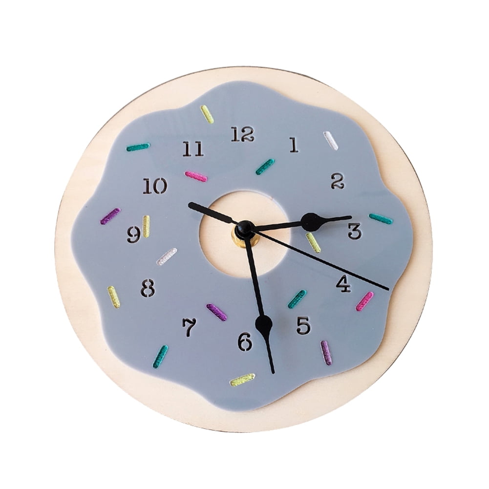 Details about   Retro Round Wall Clock Silent Sweep Movement Home Bedroom Kitchen Decoration 