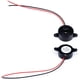 thumbnail image 2 of Zumbador electrónico de 6 piezas Dc 3-24V 85Db Alarma de sonido electrónico Sistema de alarma de zumbador Sirena 12V con cable de 110 mm Sonido intermitente continuo para circuitos físicos (negro), 2 of 4