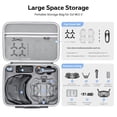 thumbnail image 6 of STARTRC DJI Neo 2 Carry Case Accessories for Fly More Combo, Portable PU  Storage Case for RC Motion 3, Goggles N3 & Charging Hub, 6 of 8