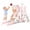 Pink, variant on DKMOCO 6-in-1 Toddler Slide, Climber Slide PlaySet with Basketball Hoop, Telescope & Anti-Slip Pads, Indoor Outdoor Playground Age 1-3, White Gray