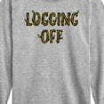 thumbnail image 3 of Instant Message - Logging Off - Toddler & Youth Long Sleeve Graphic T-Shirt, 3 of 6