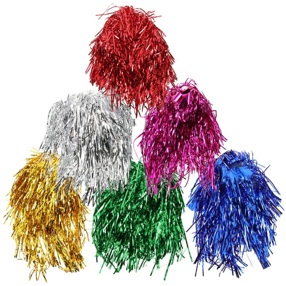KAKOWELY Short Colorful Wig 6 Pcs Colorful Wig High Temperature Fiber Hair Wig Fashion Women Headwear For Daily Use (Mixed Color)12.99"X9.06"X1.18"