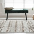 thumbnail image 6 of SIXHOME 2'x6' Runner Rugs for Hallway Washable Boho Soft Neutral Geometric Distressed Moroccan Rug Runner for Entryway Kitchen Laundry Room Bedroom Non Slip Rubber Backing Brown, 6 of 6