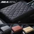 thumbnail image 2 of Reposabrazos para coche de 5 cm de grosor SEAMETAL, cojín de espuma viscoelástica 3D suave, soporte para codos, funda protectora para consola central, 2 of 5