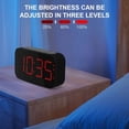 thumbnail image 6 of HUIYUE Loud Vibrating Alarm Clock, Digital Display, Dual Alarms, Hearing Impaired, 6 of 7