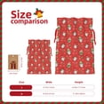 thumbnail image 3 of Honeii merry Christmas gnome Print Small Burlap Bags,Christmas Drawstring Treat Bags Gift Bags Reusable Candy Goodie Wrapping Bags for Holiday Party Favors Supplies -Medium, 3 of 9