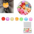 thumbnail image 3 of Hair Beads For Kids Girls, 74pcs Hair Braiding Beads Set Plastic And Resin Dreadlock Decorations Hair Rings with Hair Hook Pin And Storage Box For DIY Hair Styling And Decoration, 3 of 7