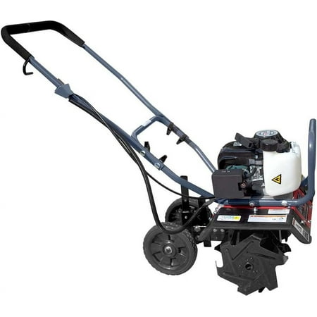 GardenTrax Multi-Function Tiller Gas Powered w/4-Cycle 40cc Mini Cultivator