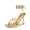 GOLD-PU, variant on Heels for Women Strappy High Stiletto Lace Up Heeled Sandals Square Open Toe Heels for Prom Party Dating