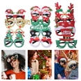 thumbnail image 6 of HONITANO Christmas Glasses Plastic 12Pcs 5.89X5.11X0.20In, 6 of 11